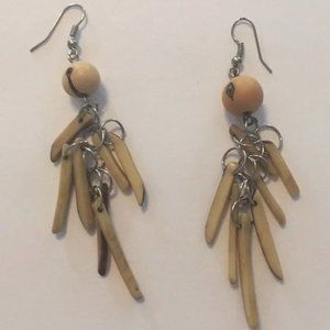 Vintage Silver Tone Earrings